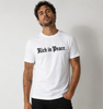 Rich in Peace Organic Tee (White with Navy print)
