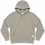 Coastal Waffle Thermal Hoodie (Black, Sage, and Sand)