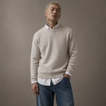 Sierra Sweater Crew (Heather Sand)