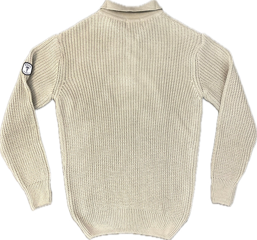 Sonoma Coast Zip Long Sleeve (Eggshell White)