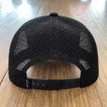 Tiger Aura Trucker Hat (Black with Double Tiger patch)
