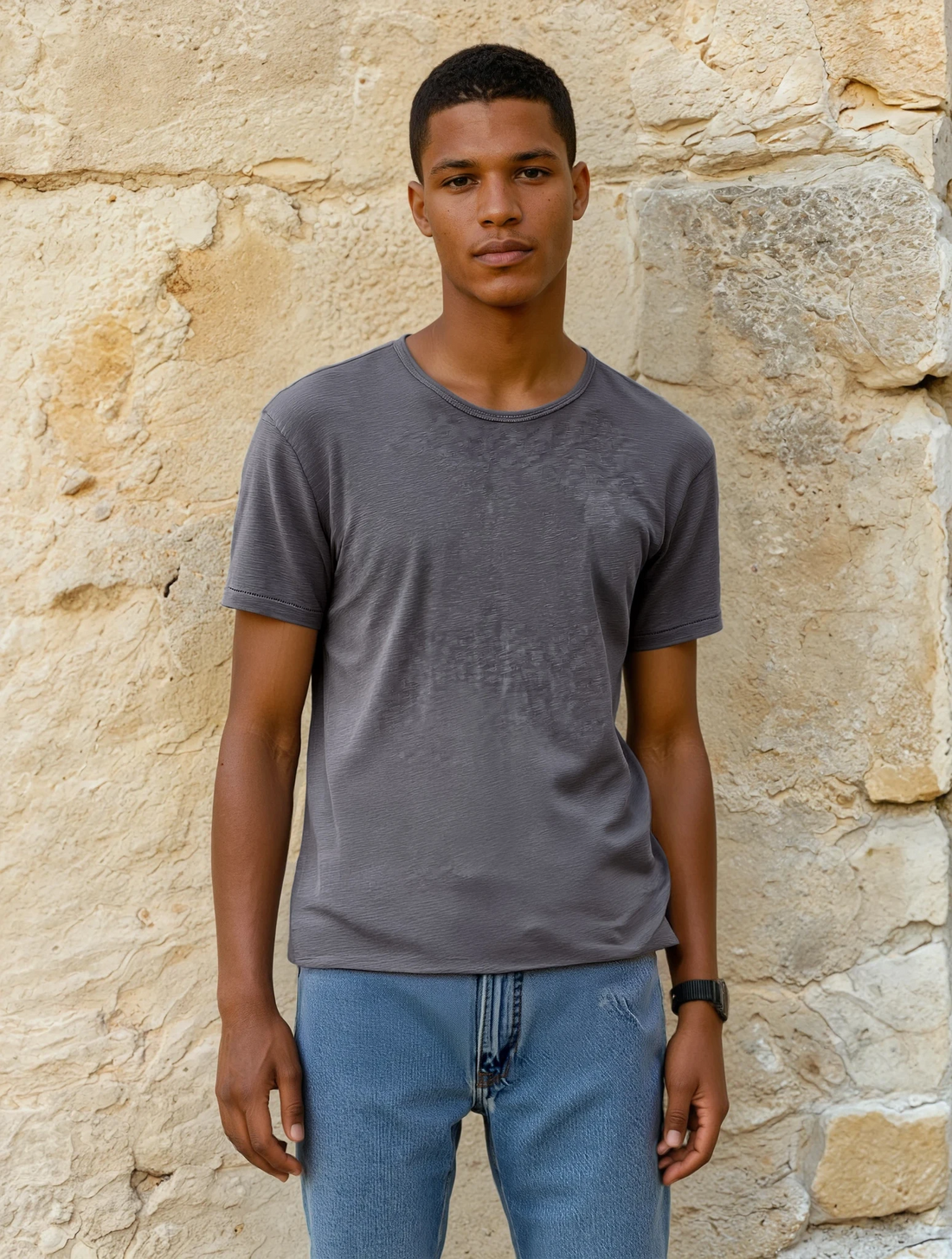 Summer Casual Bundle (4 Corners Short Sleeve Hoodie Dusk and 4 Corners Crew Ash Gray)