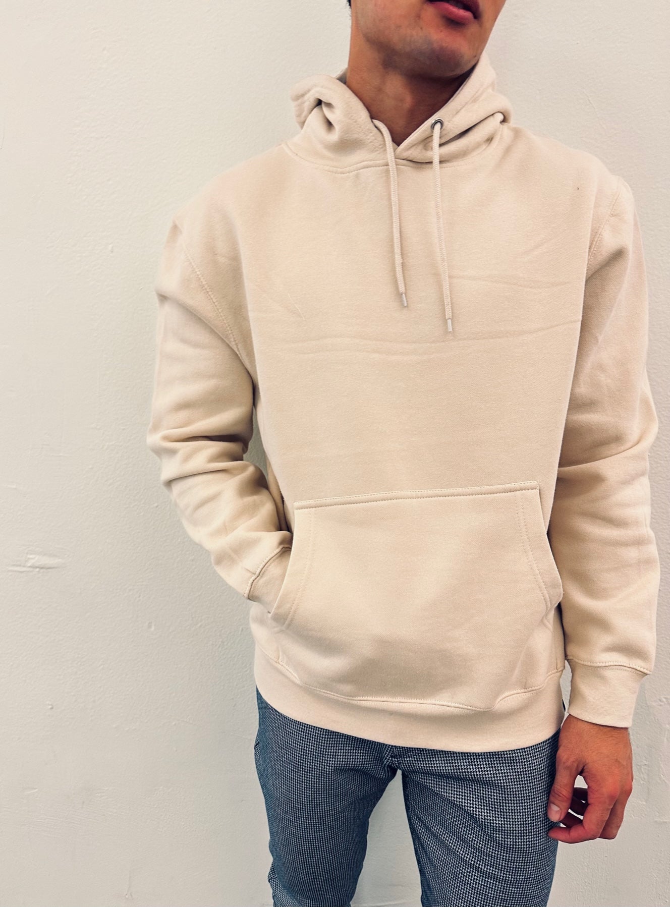 Light store tan hoodie