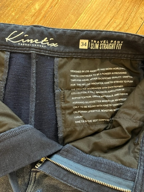 Travel Pants (Mineral Wash Denim)